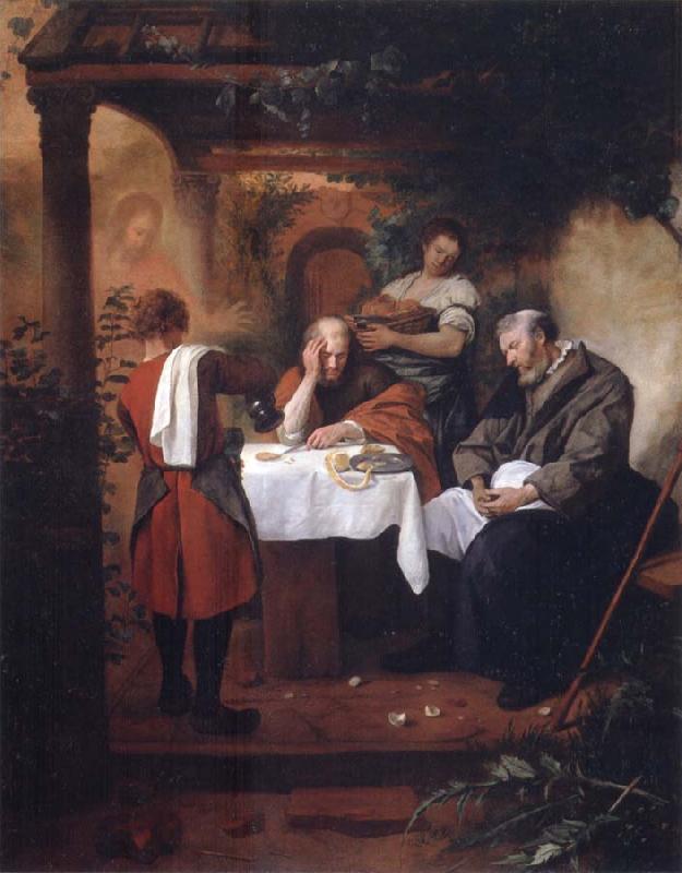 Jan Steen Supper at Emmaus oil painting image